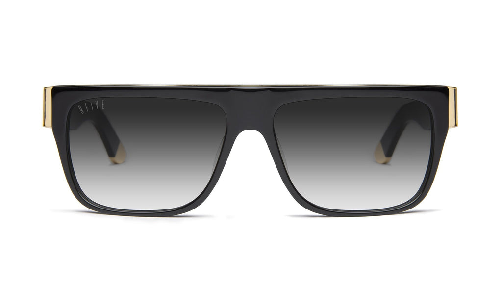9FIVE 22 Black & Gold - Gradient Sunglasses