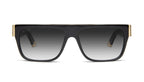 9FIVE 22 Black & Gold - Gradient Sunglasses