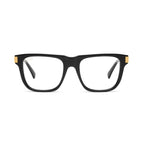 9FIVE Ocean Black & Gold Clear Lens Glasses
