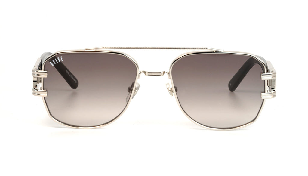 9FIVE Royals Black & Platinum - Gradient Sunglasses