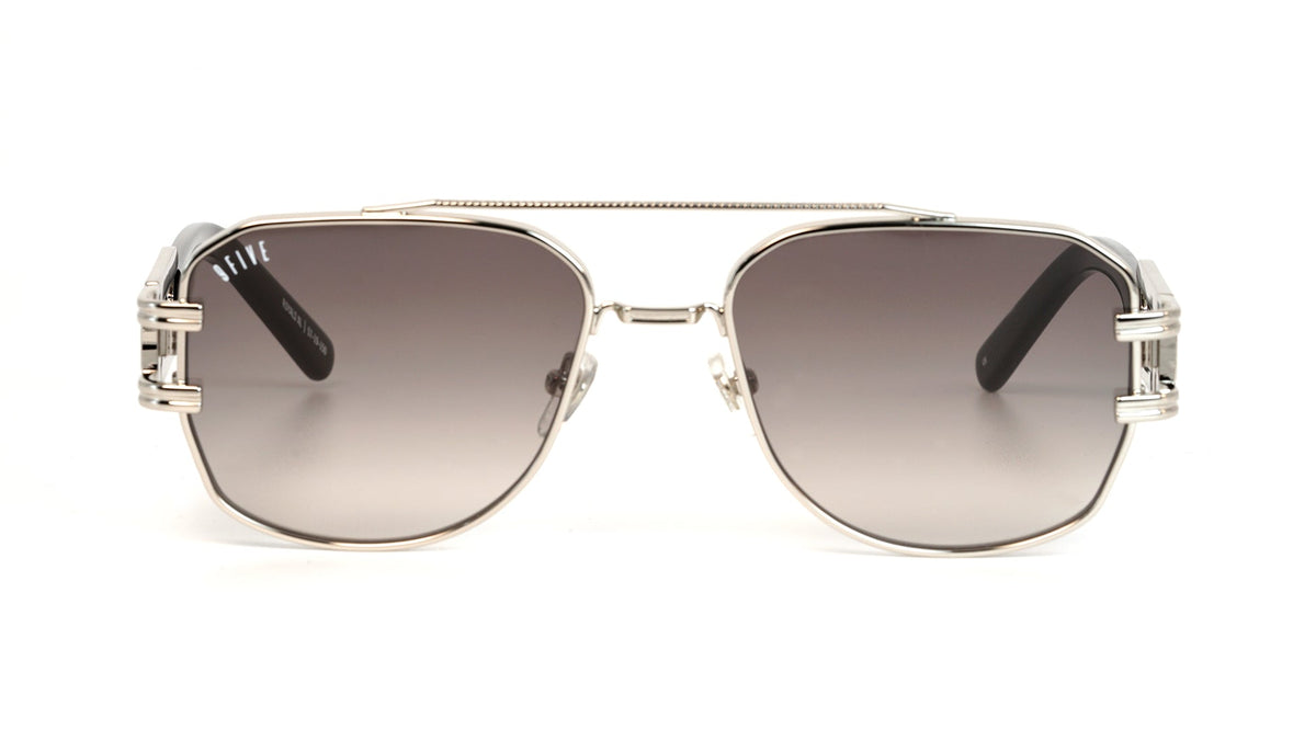 9FIVE Royals Black & Platinum - Gradient Sunglasses