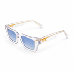 OZ Eyewear Monture transparente à verres bleus OZ – vue trois quarts