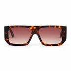 OZ Eyewear Monture écaille à verres bruns – vue de face