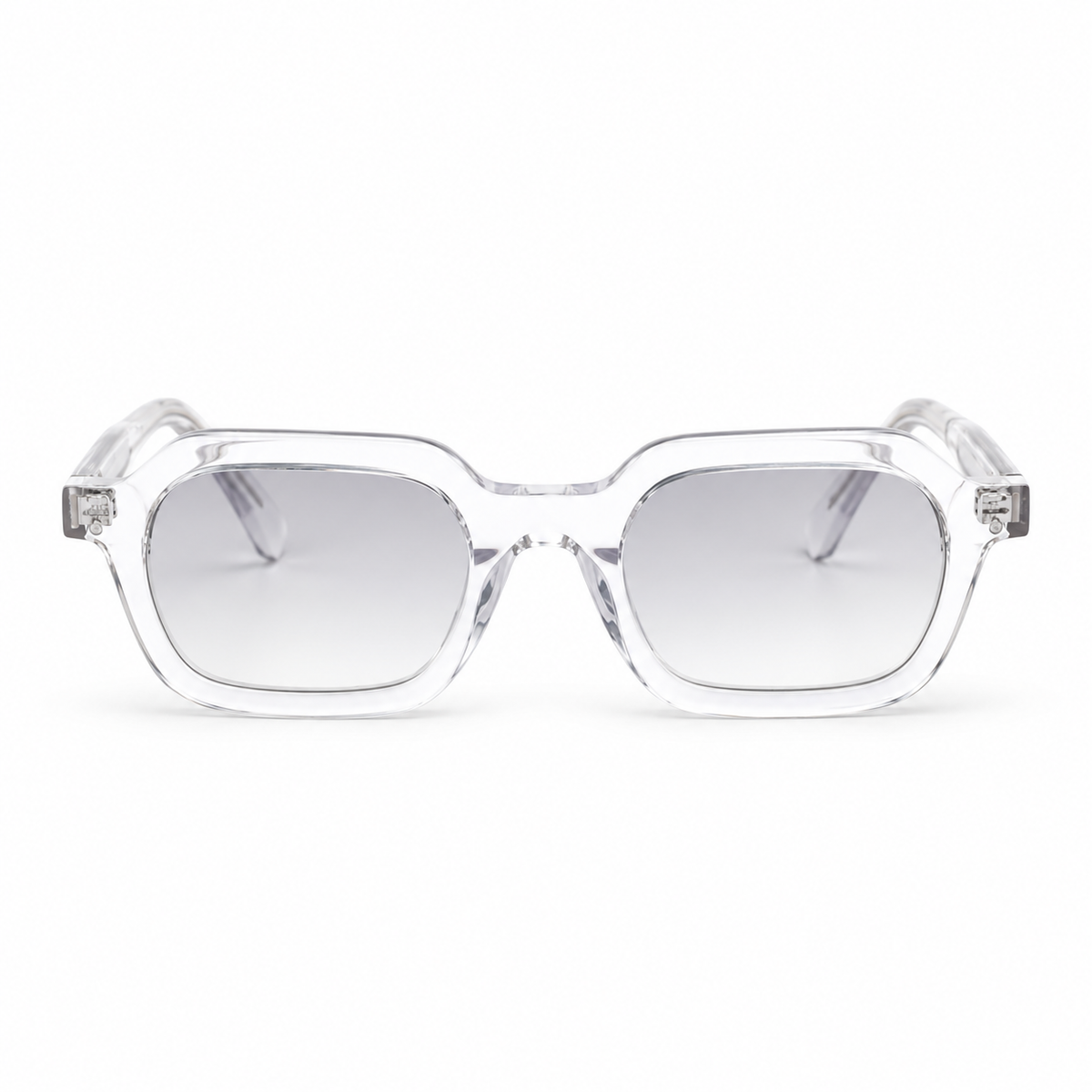 OZ Eyewear Monture transparente à verres gris – vue de face