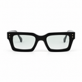 OZ Eyewear Monture noire rectangulaire OZ – vue de face
