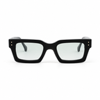 OZ Eyewear Monture noire rectangulaire OZ – vue de face