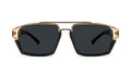 9FIVE Kingpin Black & Gold Sunglasses