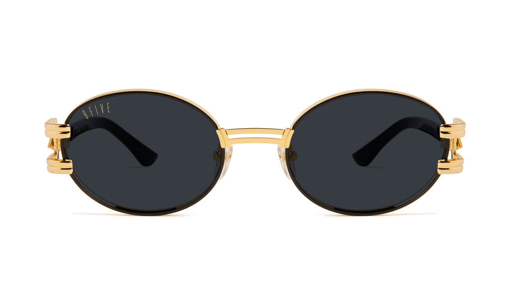9FIVE St. James Bolt Gold Sunglasses
