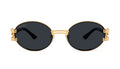 9FIVE St. James Bolt Gold Sunglasses