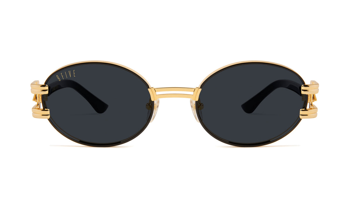 9FIVE St. James Bolt Gold Sunglasses