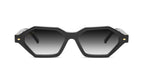 9FIVE Docks Black & Gold - Gradient Sunglasses