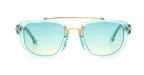 9FIVE Lawrence Tiffany & Gold – Tiffany Gradient Sunglasses