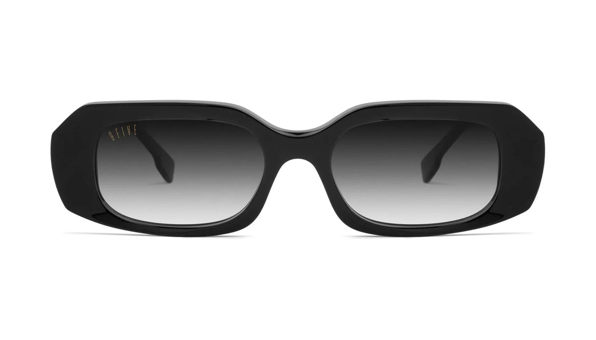 9FIVE Soma Black & Gold - Gradient Sunglasses